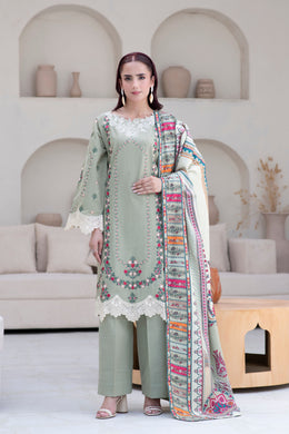Motif Karandi Embroidered Suit-013