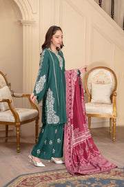 Motif Silk Karandi Embroidered Suit