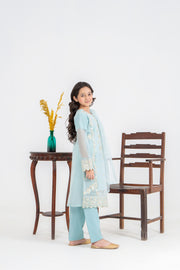Motif Girls Schifilli Embroidered Suit