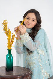 Motif Girls Schifilli Embroidered Suit