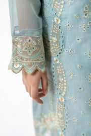 Motif Girls Schifilli Embroidered Suit
