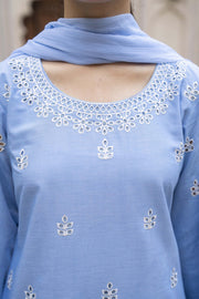 Motif Schifilli Embroidered Suit