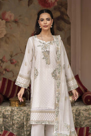 Motif Khaddi Net Embroidered Suit