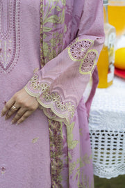 Motif Chikankari Embroidered Suit