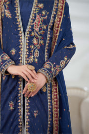 Motif Golden Brosha Embroidered Suit