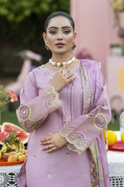 Motif Chikankari Embroidered Suit