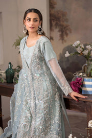 Motif Organza Embroidered Suit