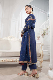 Motif Golden Brosha Embroidered Suit
