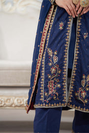 Motif Golden Brosha Embroidered Suit