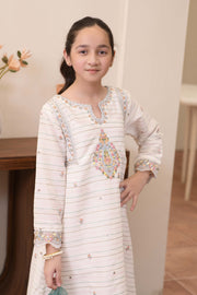 Motif Kids Embroidered Suit