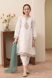 Motif Kids Embroidered Suit
