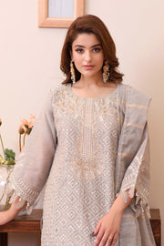 Motif Sequence Embroidered Suit