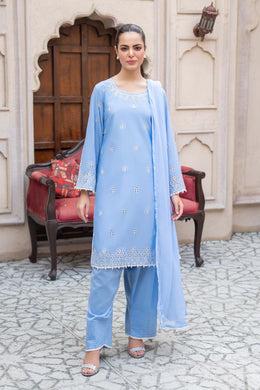 Motif Schifilli Embroidered Suit