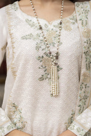 Motif Khaddi Net Embroidered Suit