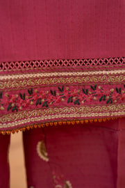 Motif Embroidered Lawn Suit