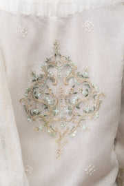 Motif Khaddi Net Embroidered Suit