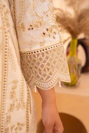 Motif Jacquard Embroidered Suit