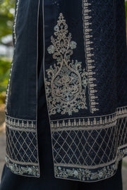Motif Khaddi Net Embroidered Suit
