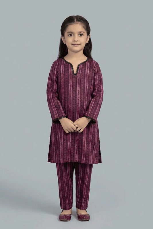 Motif Kids Printed Suit-003