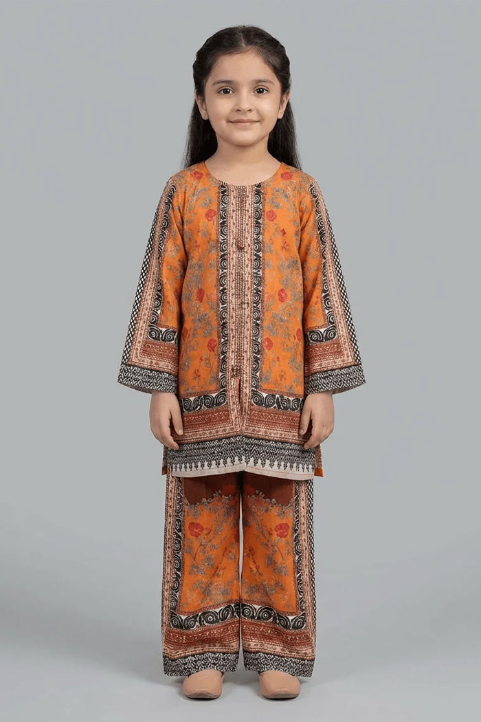 Motif Kids Printed Suit-26602