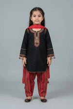 Motif Kids Embroidered Viscose Suit-711