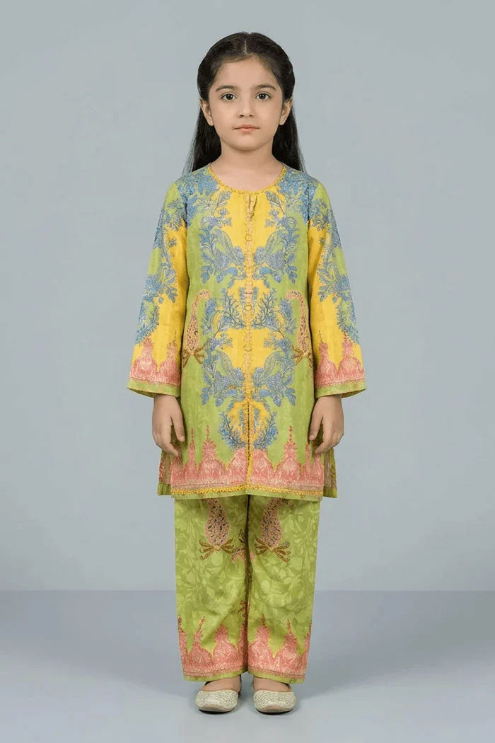 Motif Kids Printed Suit-26610
