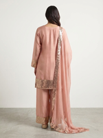 Motif Tusser Silk 3Pc suit-004