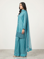 Motif Tusser Silk 3Pc suit-003
