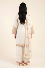 MOTIF KHADDI NET EMBROIDERED SUIT-4167