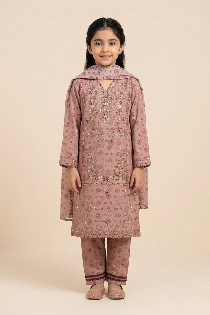 Motif Kids Cotton Printed Suit-26532