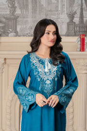 Motif Slub Linen Co-ord Set