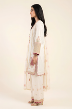 MOTIF KHADDI NET EMBROIDERED SUIT-4167