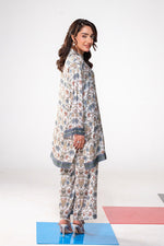 Motif Silk Printed Co-ord Set-3967