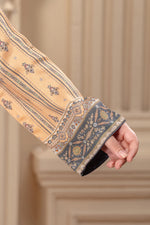 Motif Corduroy Printed Suit-017 - Motif UK