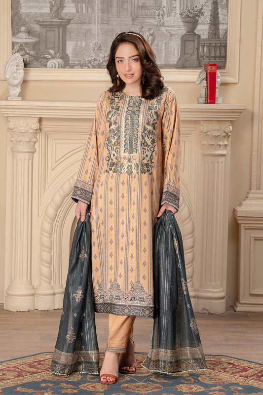 Motif Corduroy Printed Suit-017 - Motif UK