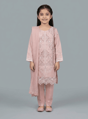 Motif Kids Lawn Embroidered Suit-033