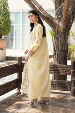 Motif Embroidered Suit-4113