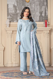 Motif Silk Karandi Embroidered Suit-060