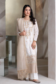 Motif Jacquard Embroidered Suit-226