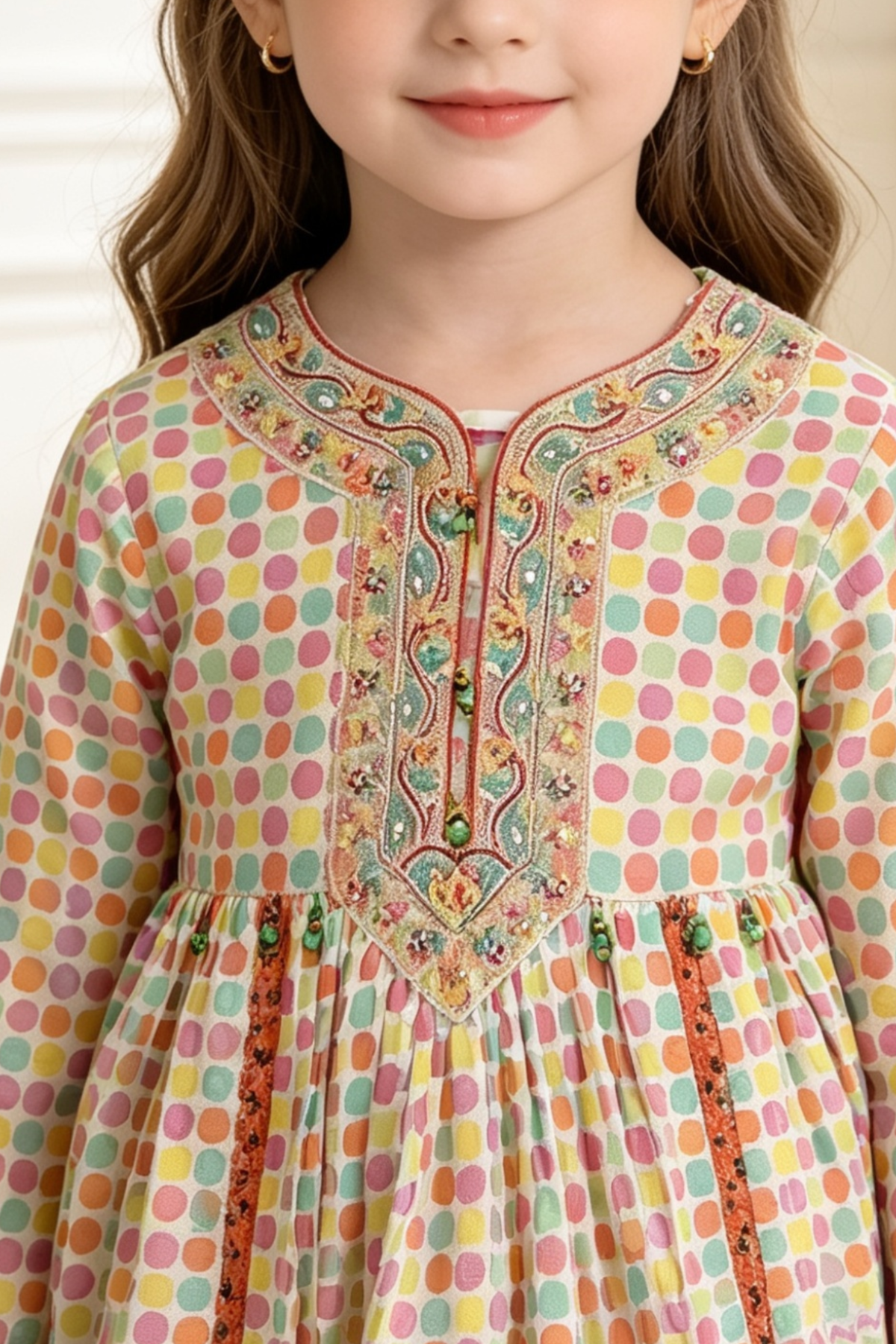 Motif Girls Embroidered Lawn Suit-26420