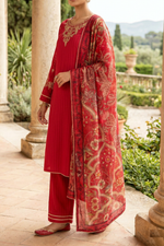 Motif Embroidered Katpana Suit-4029