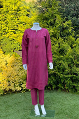 Motif Khaddar Co-ord set