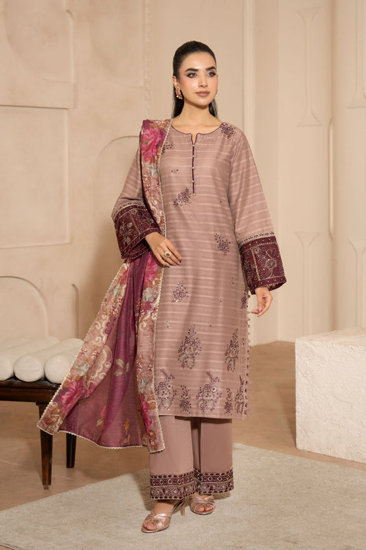 Motif Embroidered Katpana Suit-027