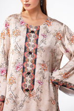 Motif Silk Printed Co-Ord Set-3978