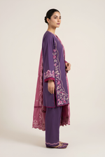 MOTIF PLAIN ALPINE EMBROIDERED SUIT-247
