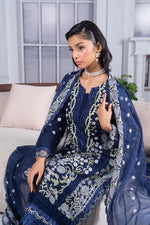 Motif Cotton Embroidered Suit-3737