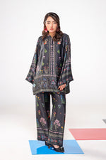 Motif Silk Printed Co-ord Set-3989