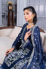 Motif Cotton Embroidered Suit-3737