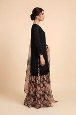 Motif Khaddi Net Embroidered Suit-4266