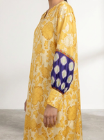 Motif Silk Printed Co-ord Set-069